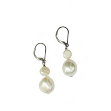 Load image into Gallery viewer, Audrey Pearl Drop Earrings
