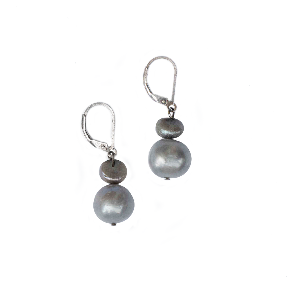 Audrey Pearl Drop Earrings – Hazel & Marie