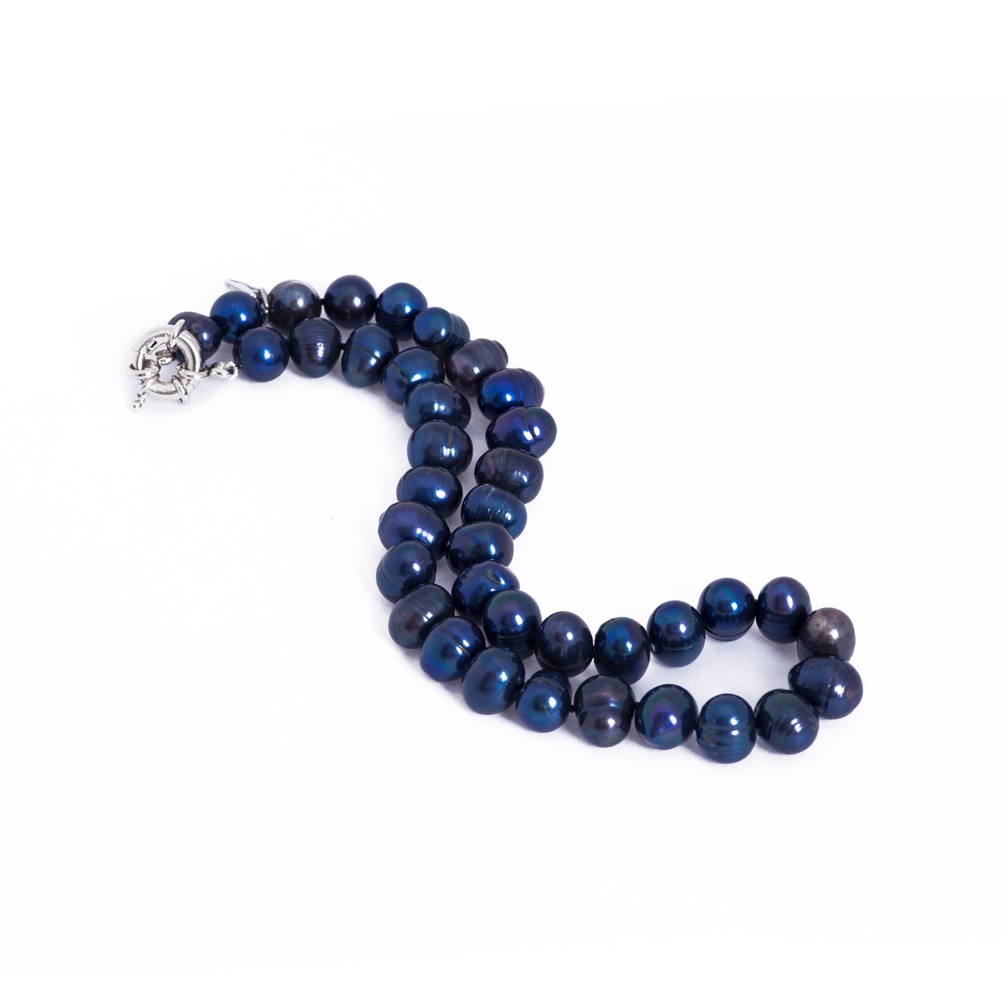 Betty Pearl Necklace Navy – Hazel & Marie
