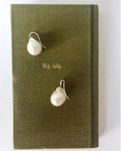 Load image into Gallery viewer, Oyster Drop Pearl Earrings in Natural